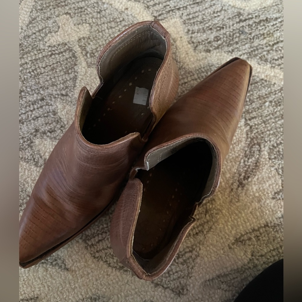 Ariat | Dixon Brown Leather Ankle Boots 8.5 - Picture 8 of 11